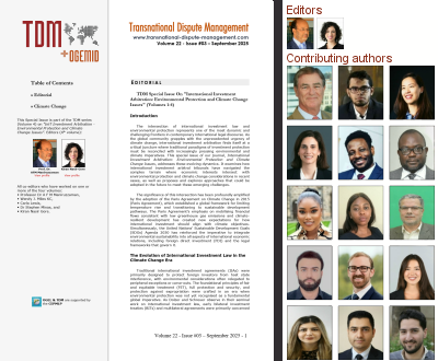 TDM 3 (2025) - Climate Change (Vol. 4)